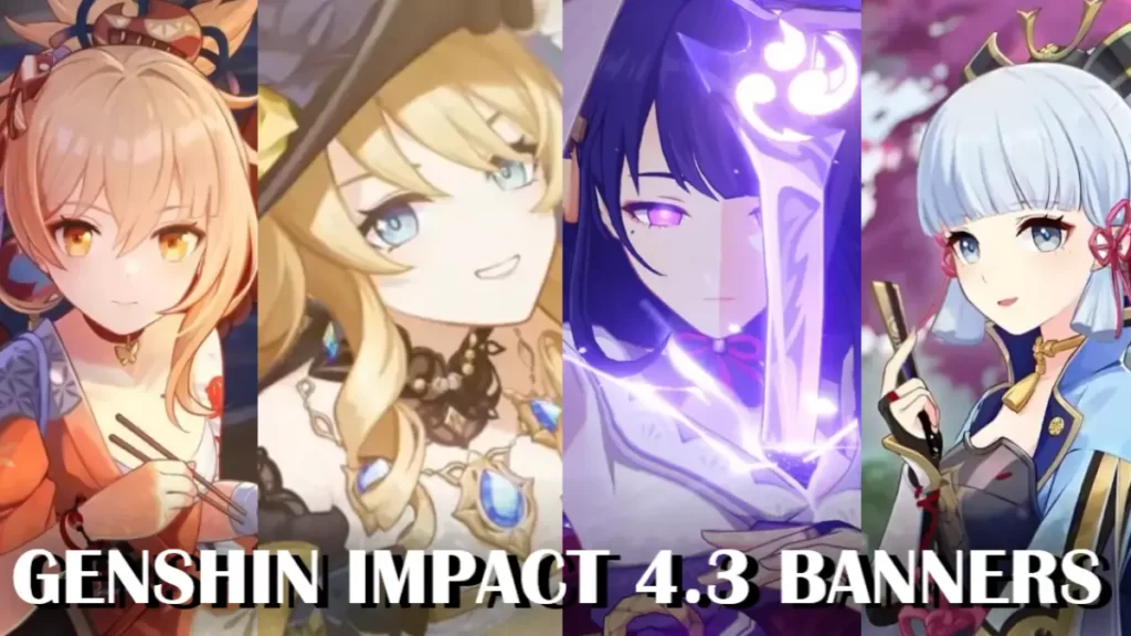 Atualização 4.3 para Genshin Impact: data de lançamento, banners