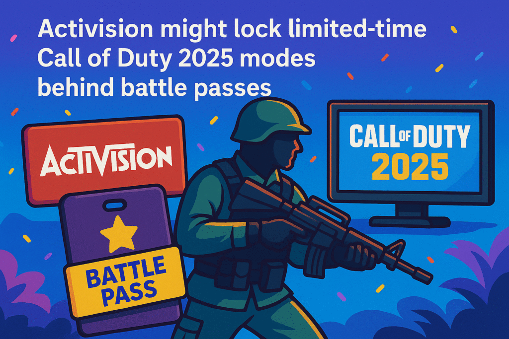 Call of Duty 2025, COD 2025 Battle Pass Leak, COD 2025, Gaming Leaks, Limited Time Modes IN COD 2025