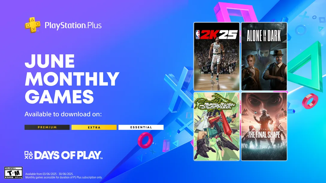 PlayStation Plus Games June 2025, PlayStation Plus, June 2025 PS Plus Games, PS Plus Catalog, Days of Play 2025, Game Discounts
