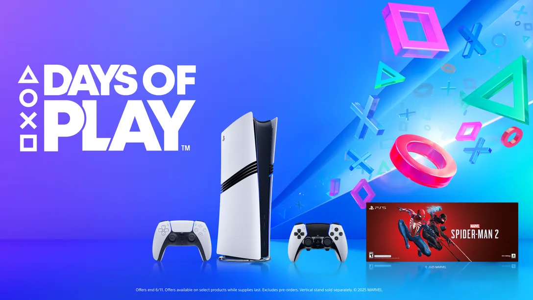 Days of Play 2025, PS5 Pro Deals, Sony Discounts, PlayStation Sale, DualSense Sale, PS5 Games Sale