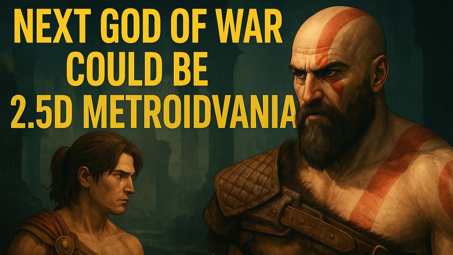 Next God of War, God of War 2.5D Metroidvania Game, God of War, Deimos, Kratos, Metroidvania